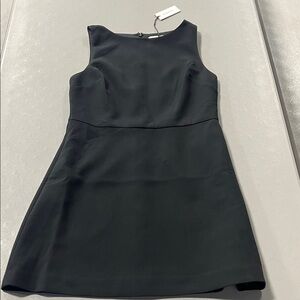 Babaton Black Sleeveless Mini Dress